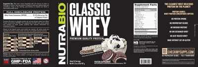 NUTRABIO CLASSIC WHEY