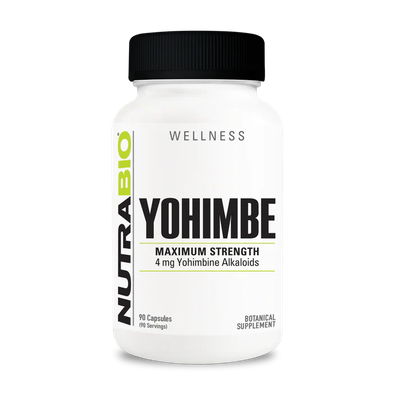 NUTRABIO Yohimbe (4mg) Maximum Strength