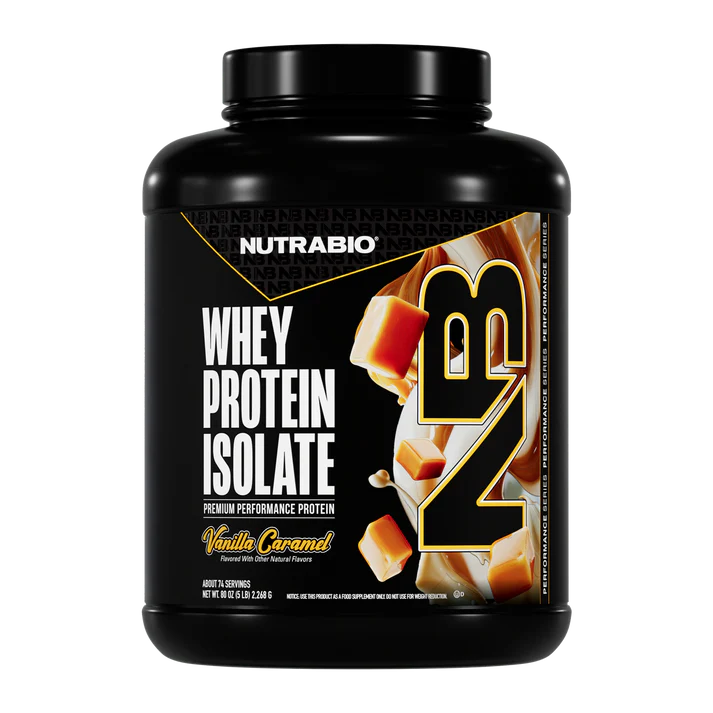 NUTRABIO Whey Protein Isolate Powder