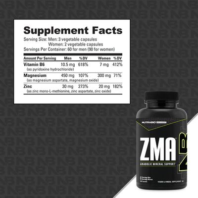 NUTRABIO ZMA