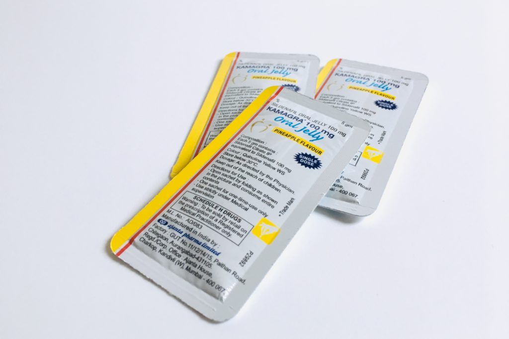 Kamagra Oral Jelly 100mg Retail Per Piece