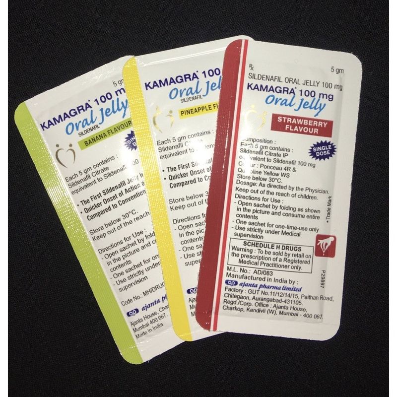 Kamagra Oral Jelly 100mg Retail Per Piece