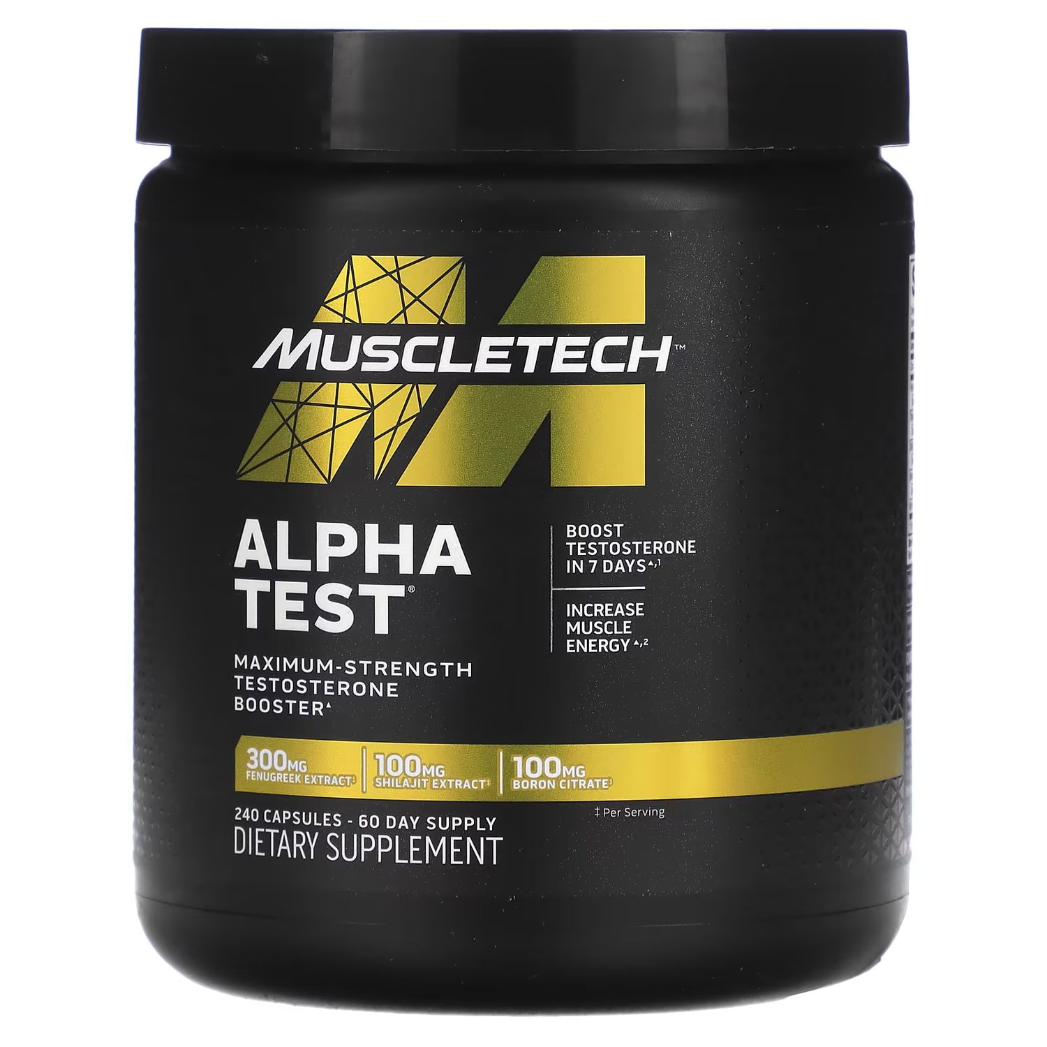 MUSCLETECH ALPHA TEST 60 DAYS SUPPLY
