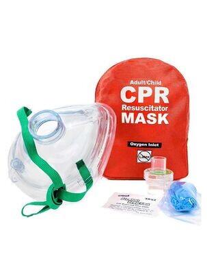 Adult/Child CPR Mask w/ Soft Case