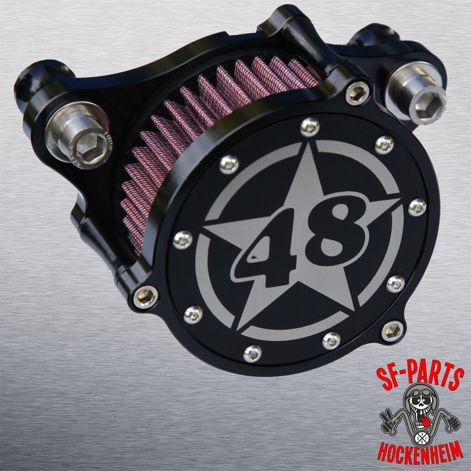 SF-Parts Mini Billet Alu Luftfilter für Harley Davidson Sportster®