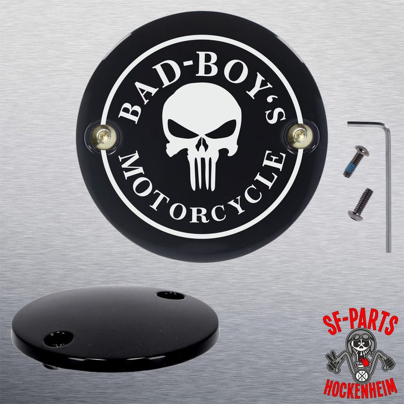 SF-Parts Point Cover / Timer Cover / Zündungsdeckel 2 Loch für Harley Davidson®  Big Twin® ab BJ 2018