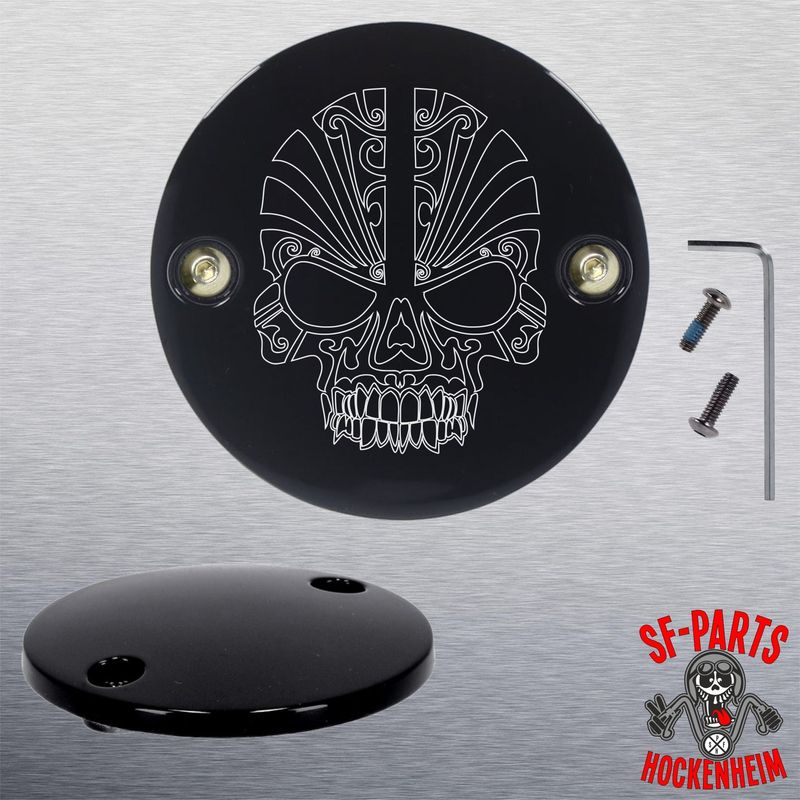 SF-Parts Point Cover / Timer Cover / Zündungsdeckel 2 Loch für Harley Davidson®  Big Twin® ab BJ 2018