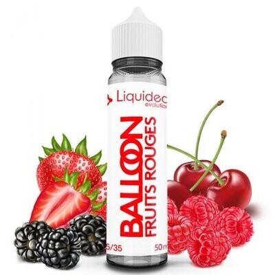 BALLOON FRUITS ROUGES 0MG 50ML - LIQUIDEO BALLOON FRUITS ROUGES 0MG 50ML - LIQUIDEO