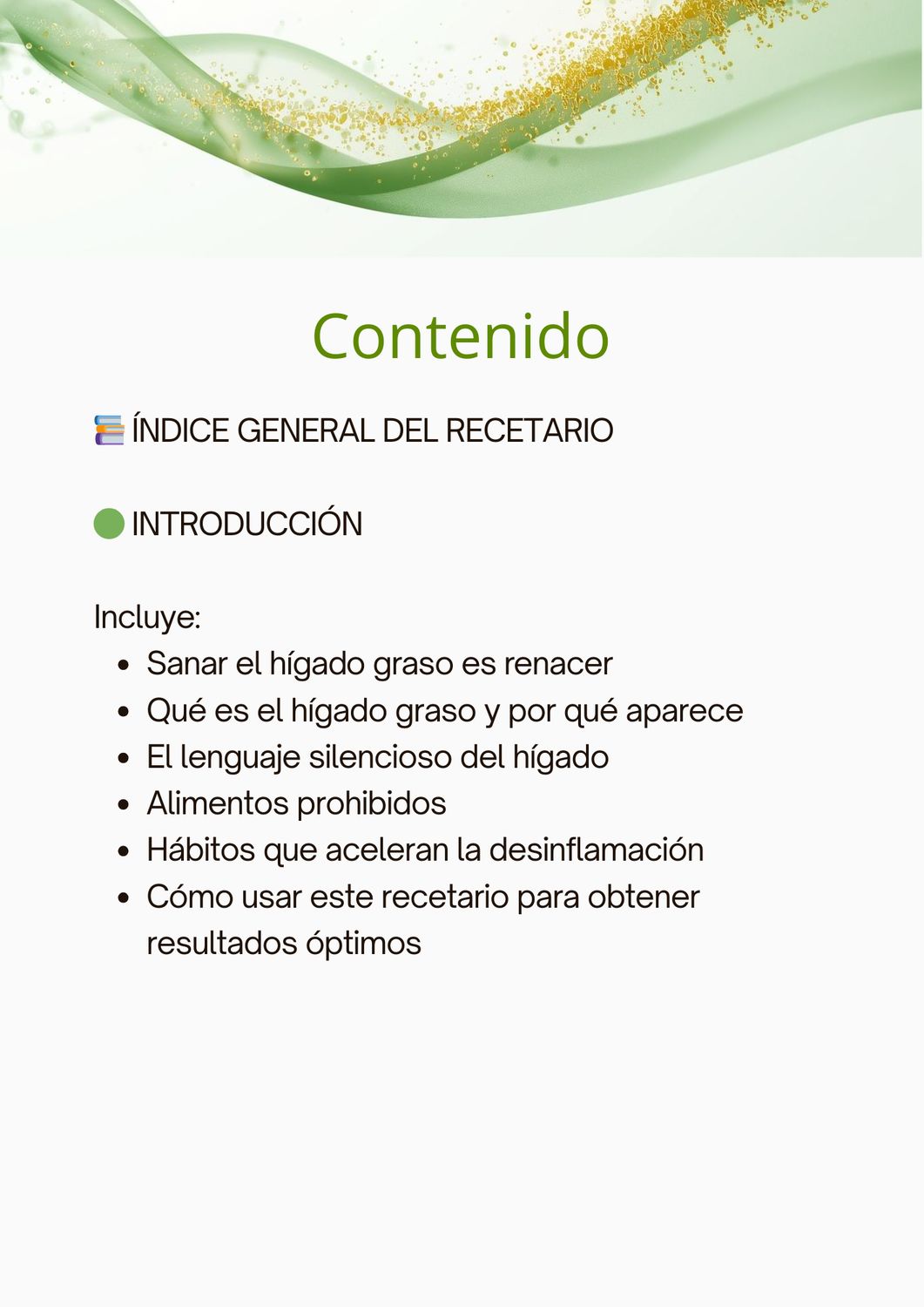 RECETARIO DIGITAL PARA COMBATIR EL HÍGADO GRASO