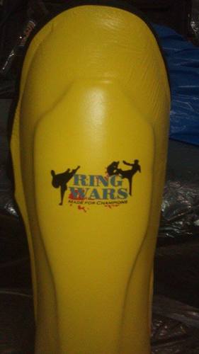 Ring Wars Leather - San Shou / Kickboxing Shin Pads