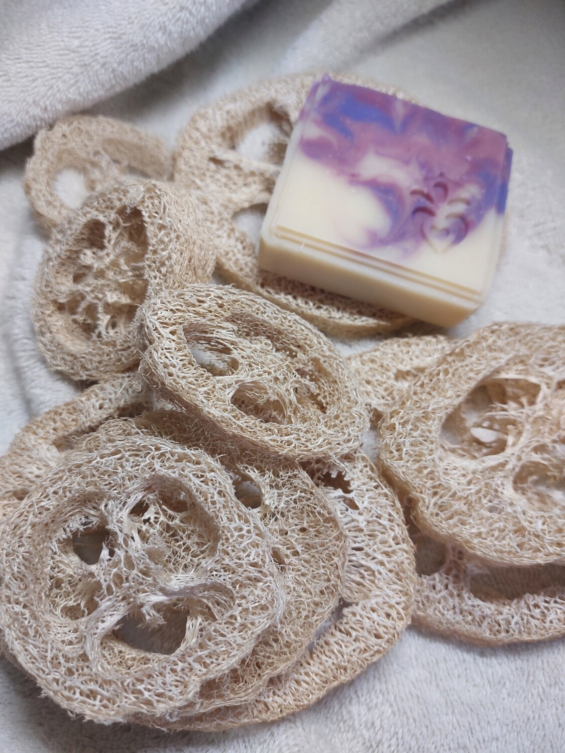 Luffa - ungebleicht