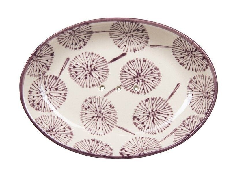 TRANQUILLO - Seifenschale - Oval - Pusteblume