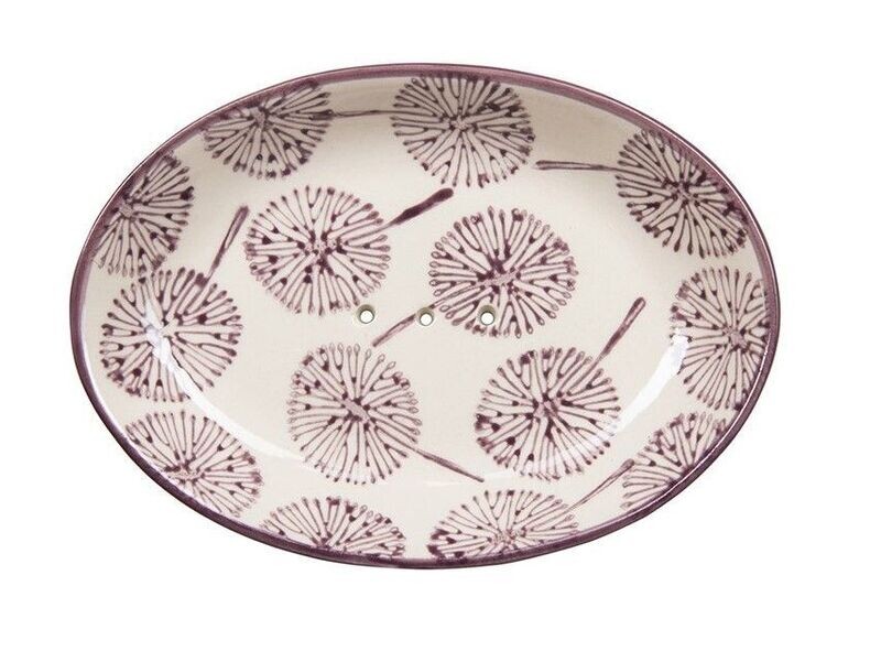 TRANQUILLO - Seifenschale - Oval - Pusteblume