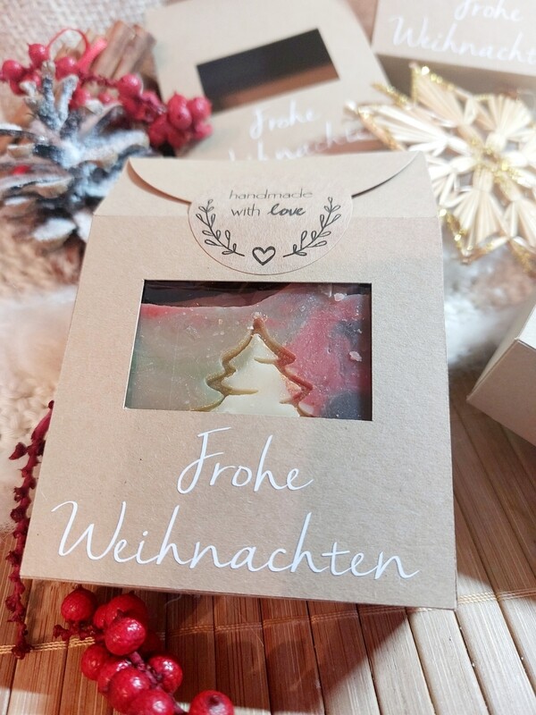 Seifenschachtel - Frohe Weihnachten