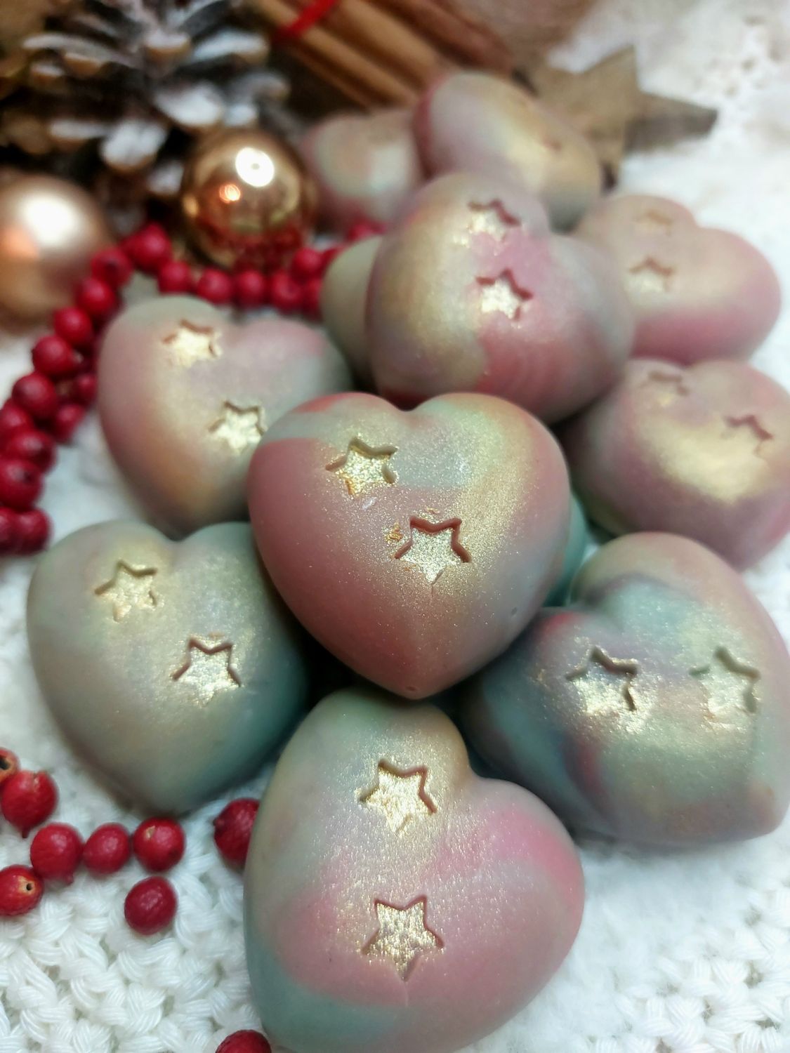 Christmas Herzle - Apple