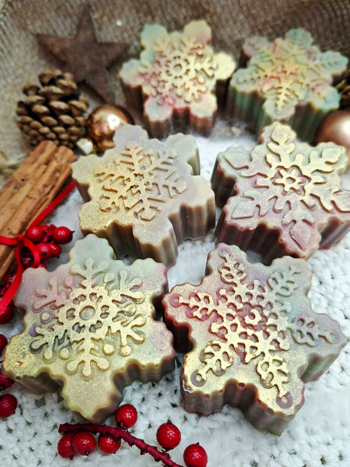 Christmas Snowflake - Pine