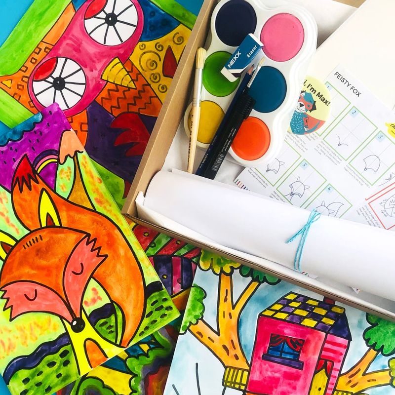 Art Party Box 3 Months Subscription