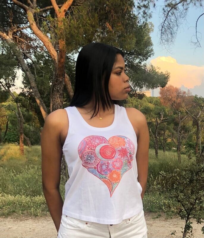 Camiseta  Mujer Corazón