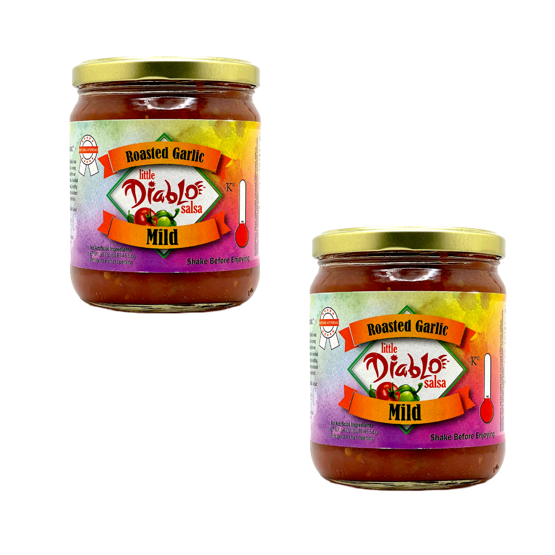 Roasted Garlic salsa 2 pack