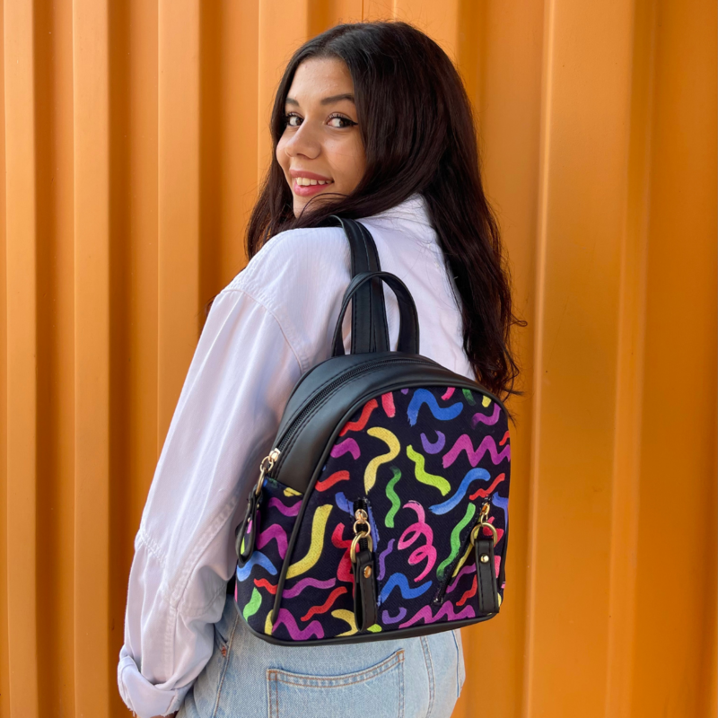 Crazy Doodles Mini Backpack