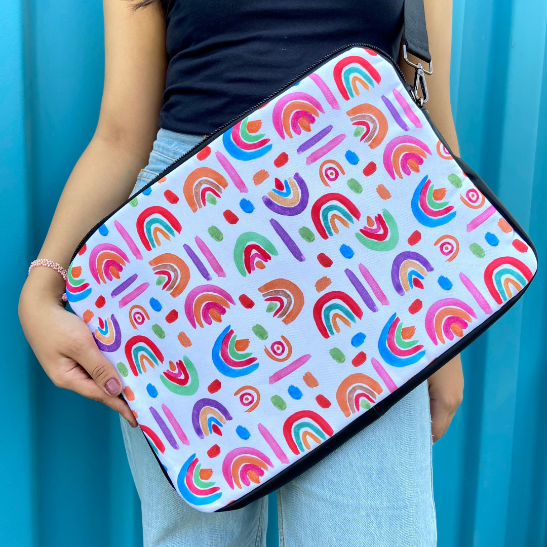 Infinite Rainbows Laptop Sleeve
