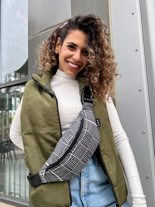 Monochrome Waist Bag