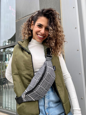 Monochrome Waist Bag