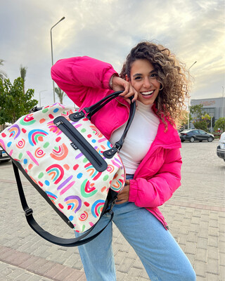 Infinite Rainbows Duffle Bag