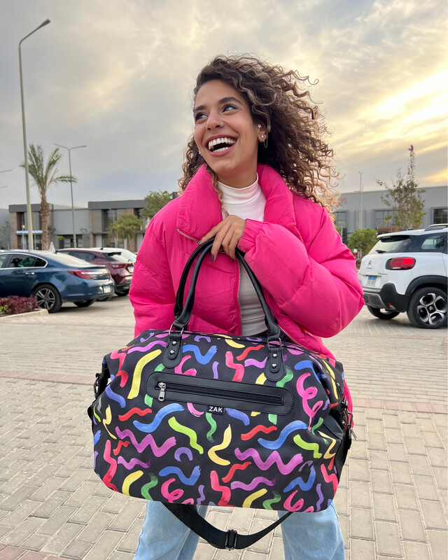 Crazy Doodles Duffle Bag