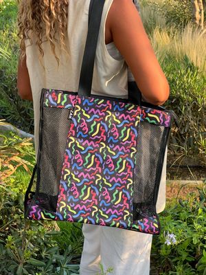 Crazy Doodles Mesh Bag