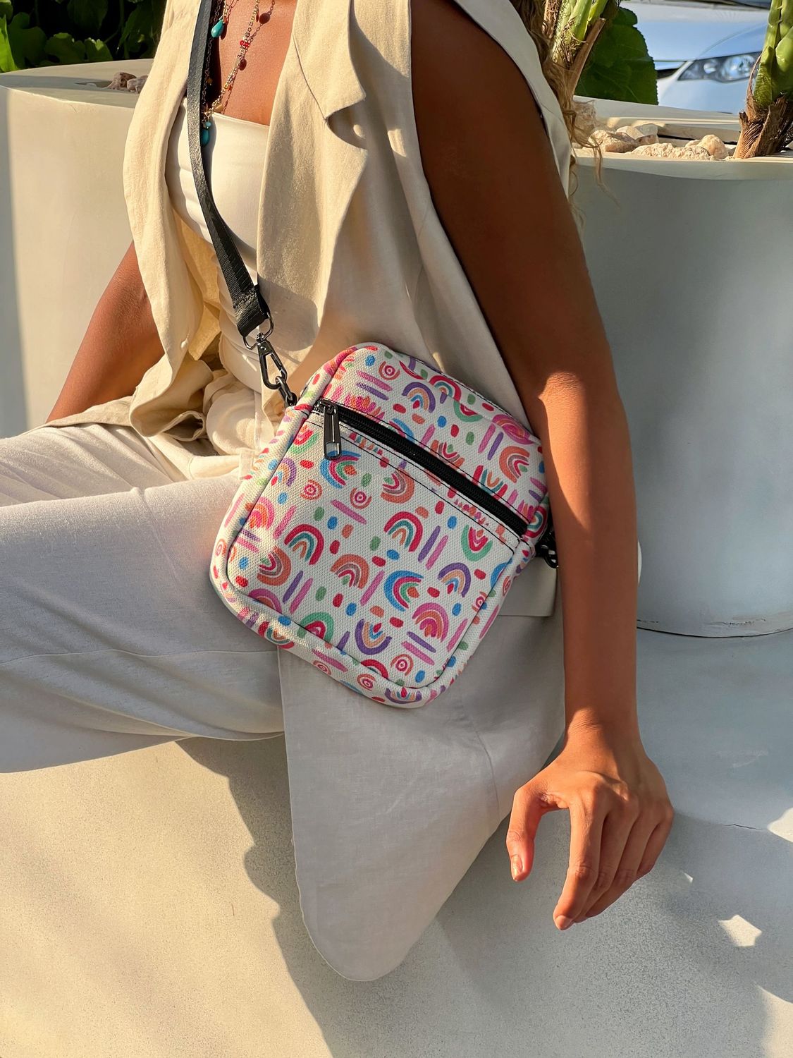 Infinite Rainbows Mini Cross Bag