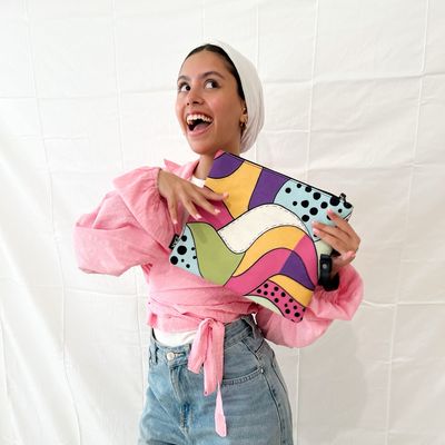 Cotton Candy Clutch