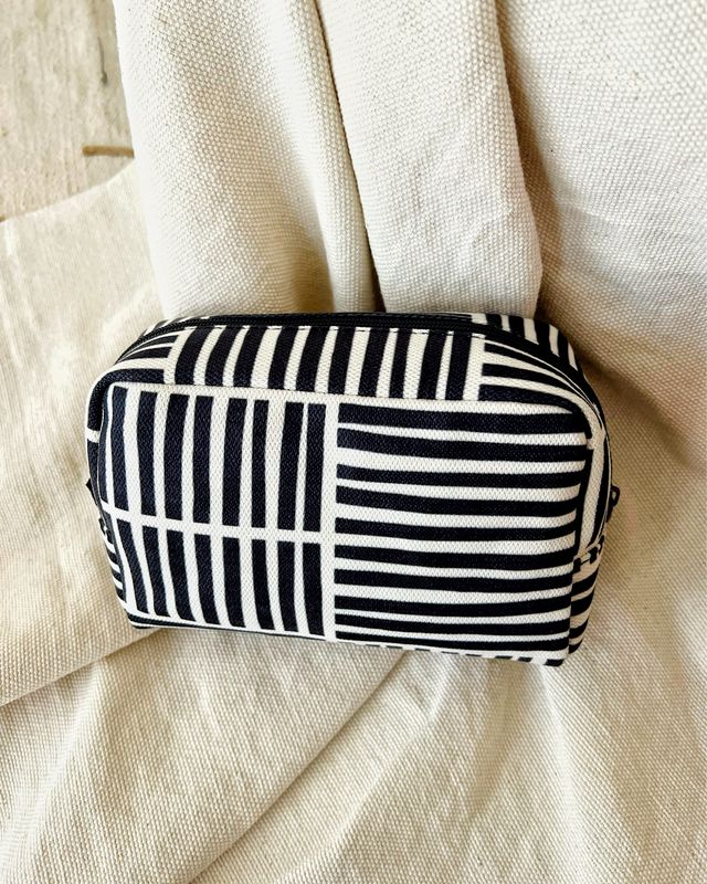 Monochrome Makeup Bag