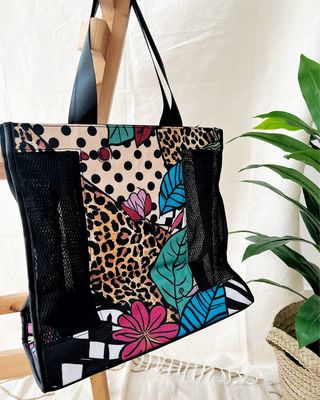 Wild Blooms Mesh Bag