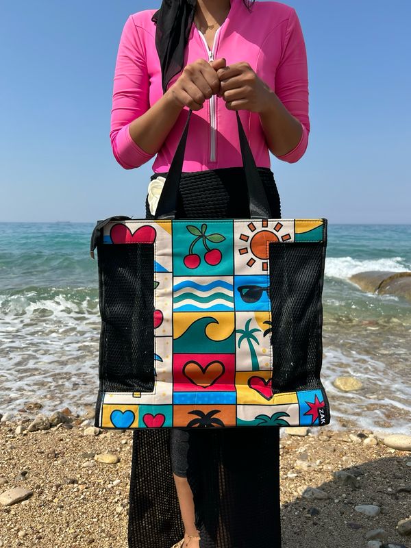 Summer Pop Mesh Bag