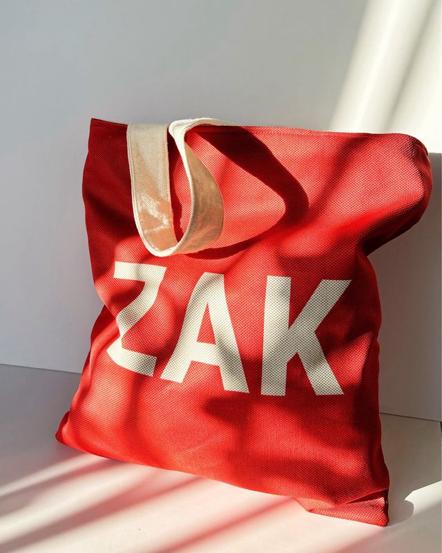 ZAK Tote Bag Red