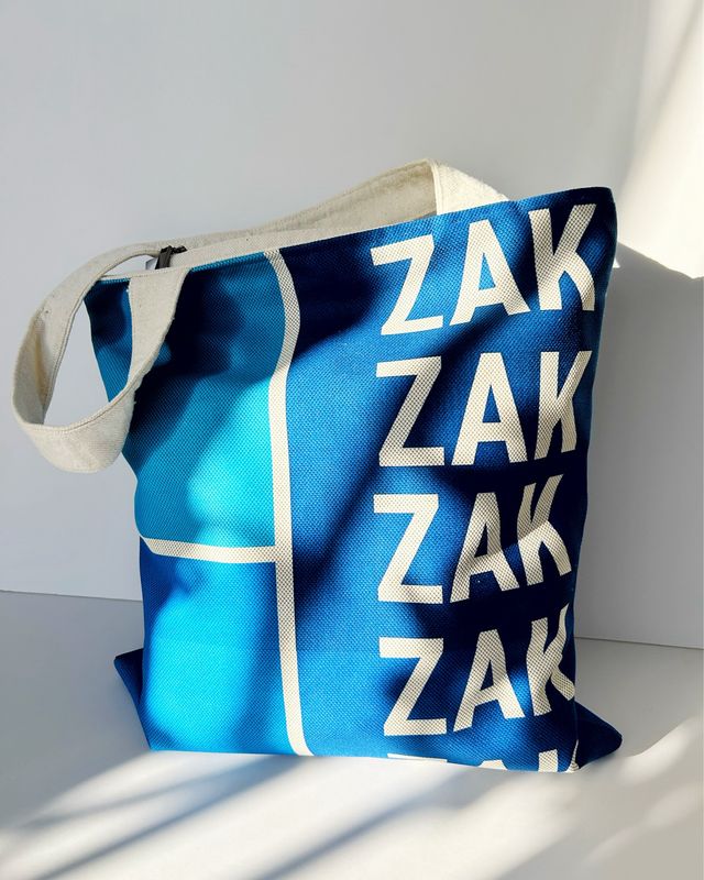 ZAK Tote Bag Blue Mix 2