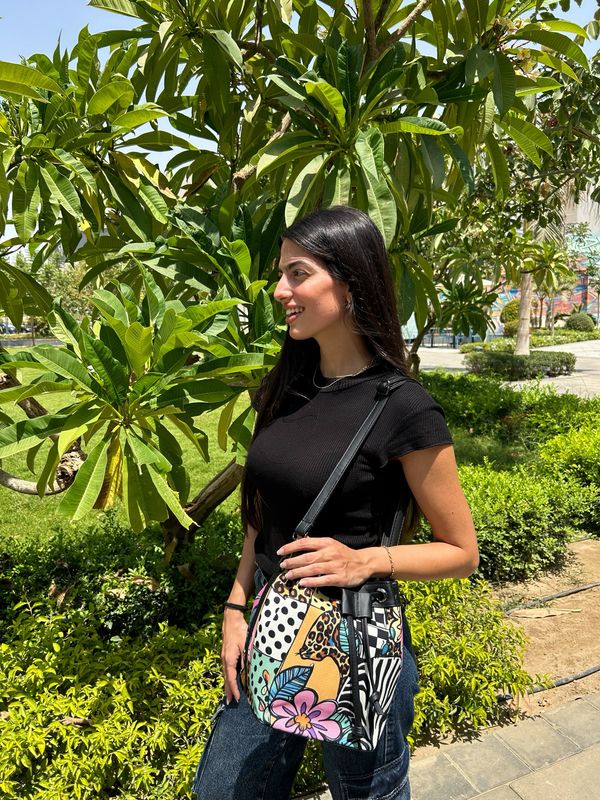 Safari Chic Bucket Bag