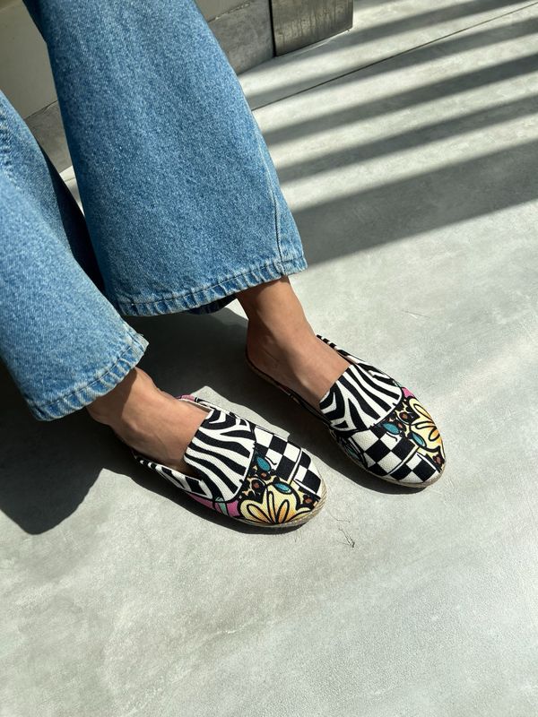 Safari Chic Mules