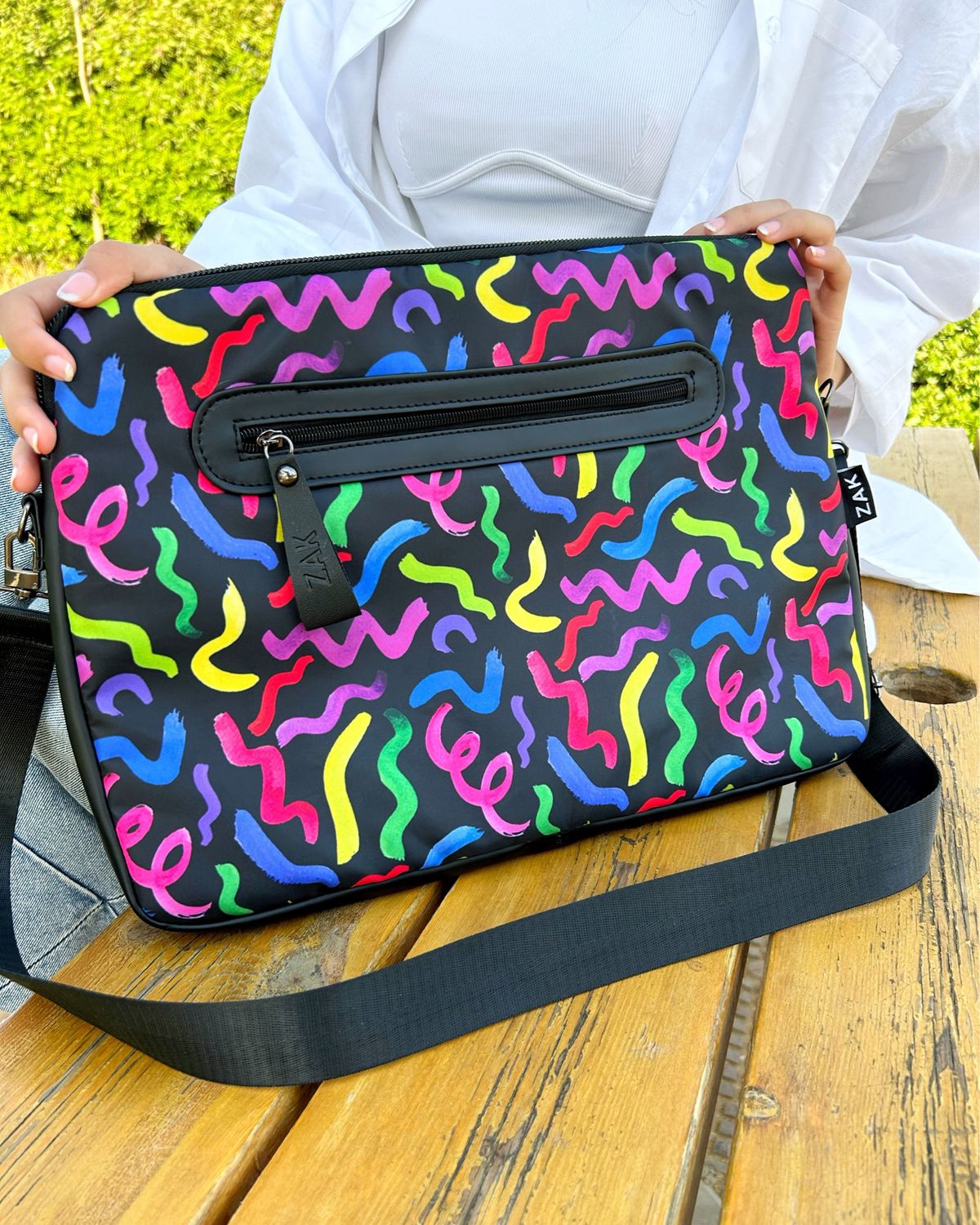 Crazy Doodles Laptop Bag