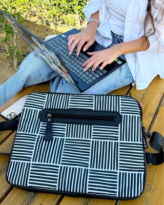 Monochrome Laptop Bag