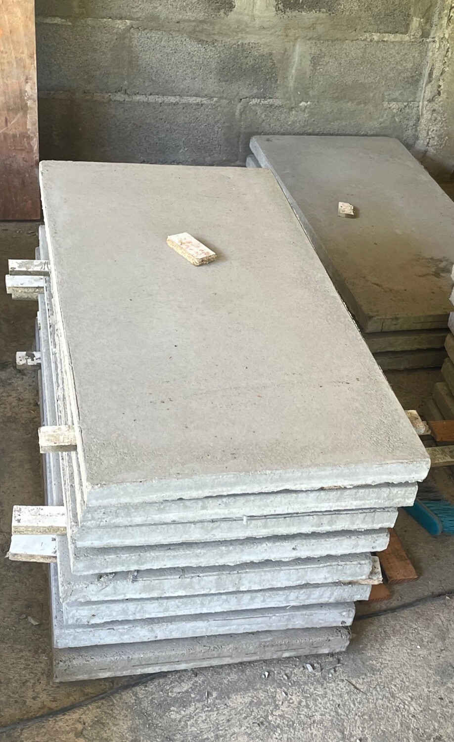 dalle rectangle 100x50x4 cm