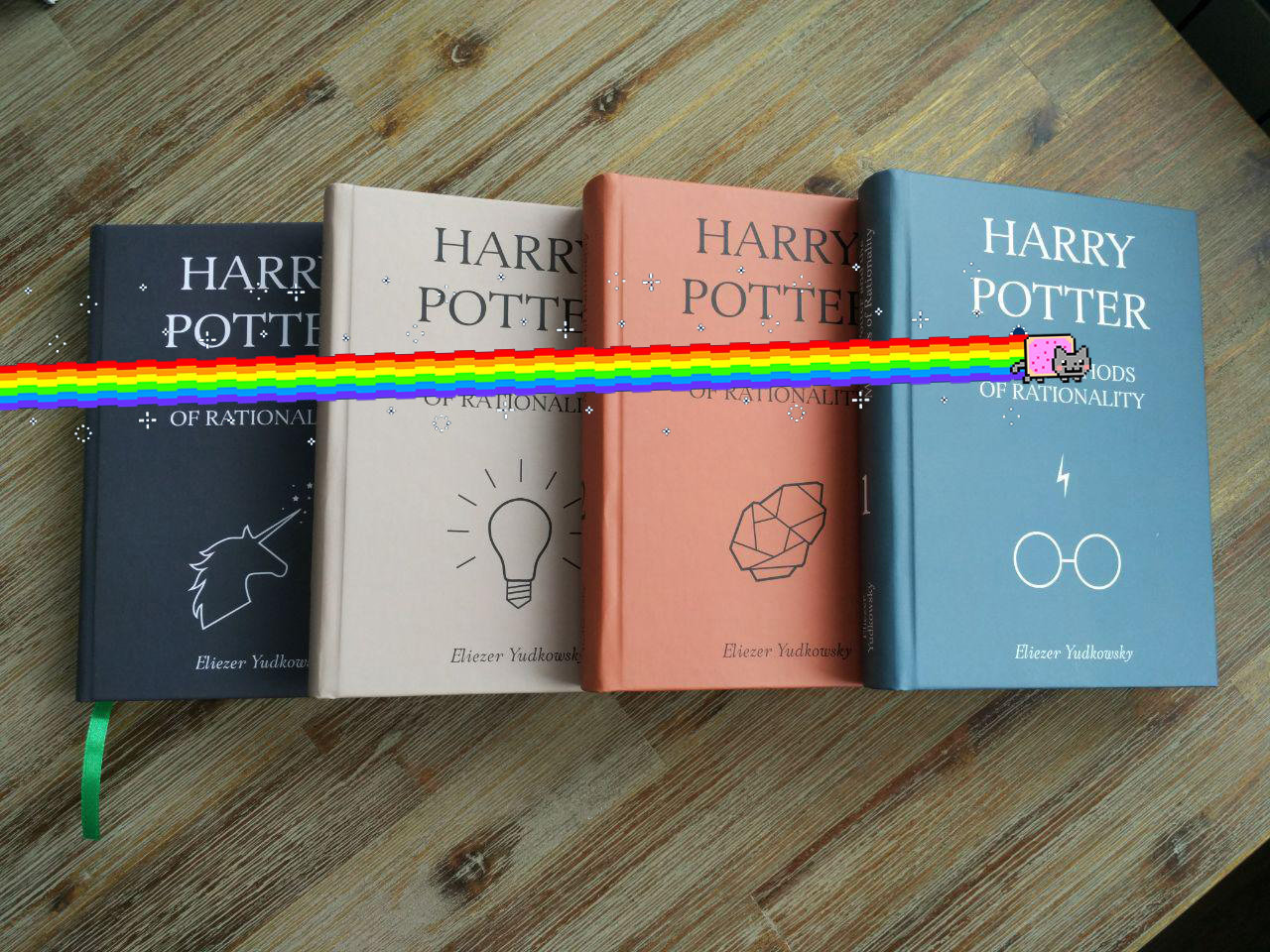 Harry Potter and the Methods of Rationality (HPMoR) EN hardcover edition - Crowdsourced printing, I want my books: economy small batch printing (~4-6 weeks)
