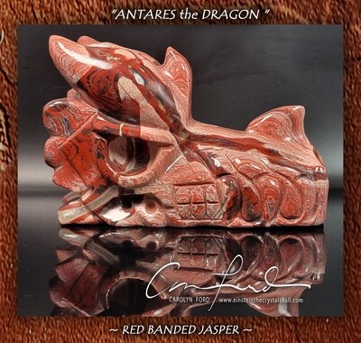 Red Banded JASPER, Einstein Imprinted, 