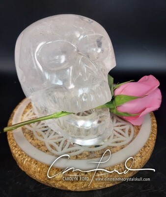 Singing Crystal Skull, Einstein Imprinted, 