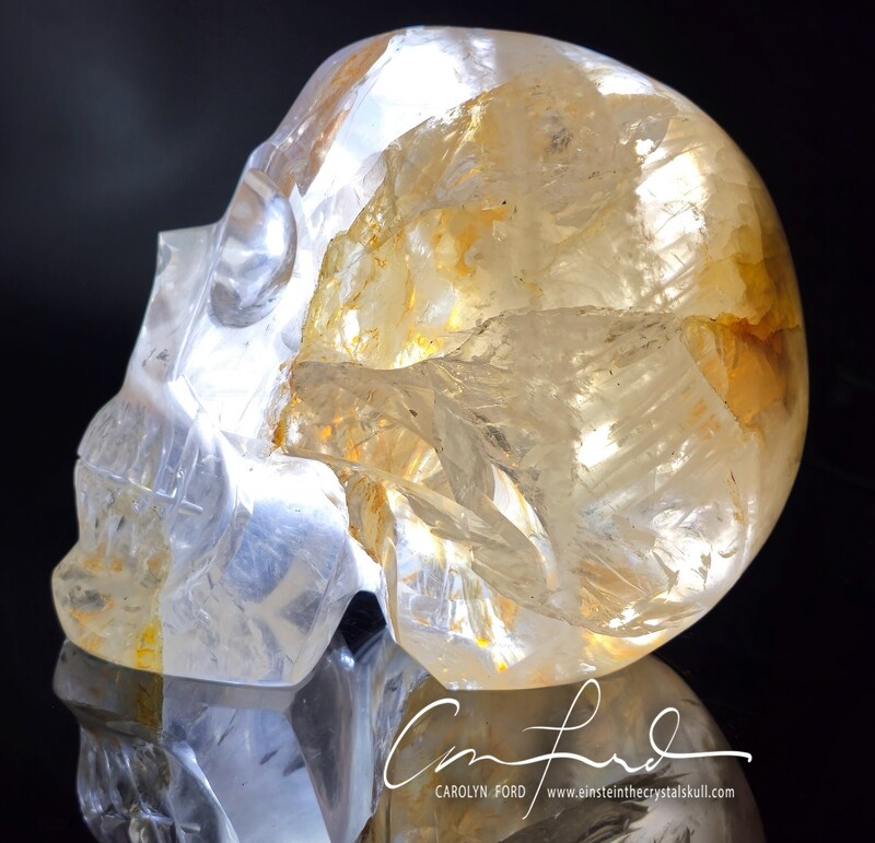 Girasol Quartz w/ Red Hematoid Matrix, Einstein Imprinted, "AURORA MIST"