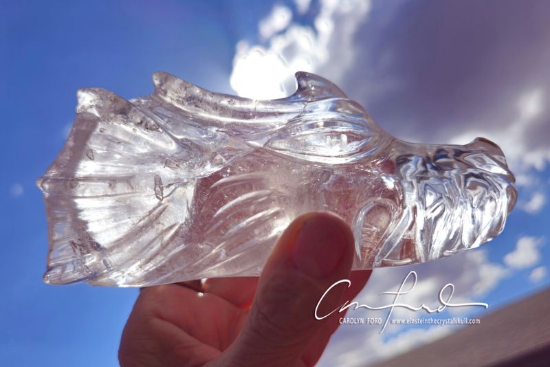 Dragon Quartz, , Einstein Imprinted 'ELECTRA"