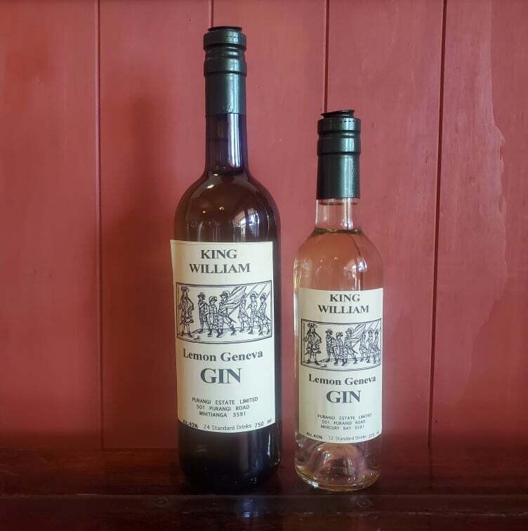 King William Lemon Geneva Gin