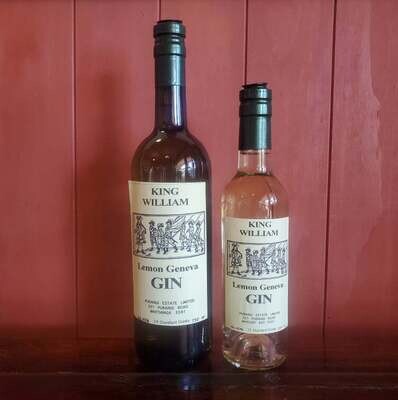 King William Lemon Geneva Gin