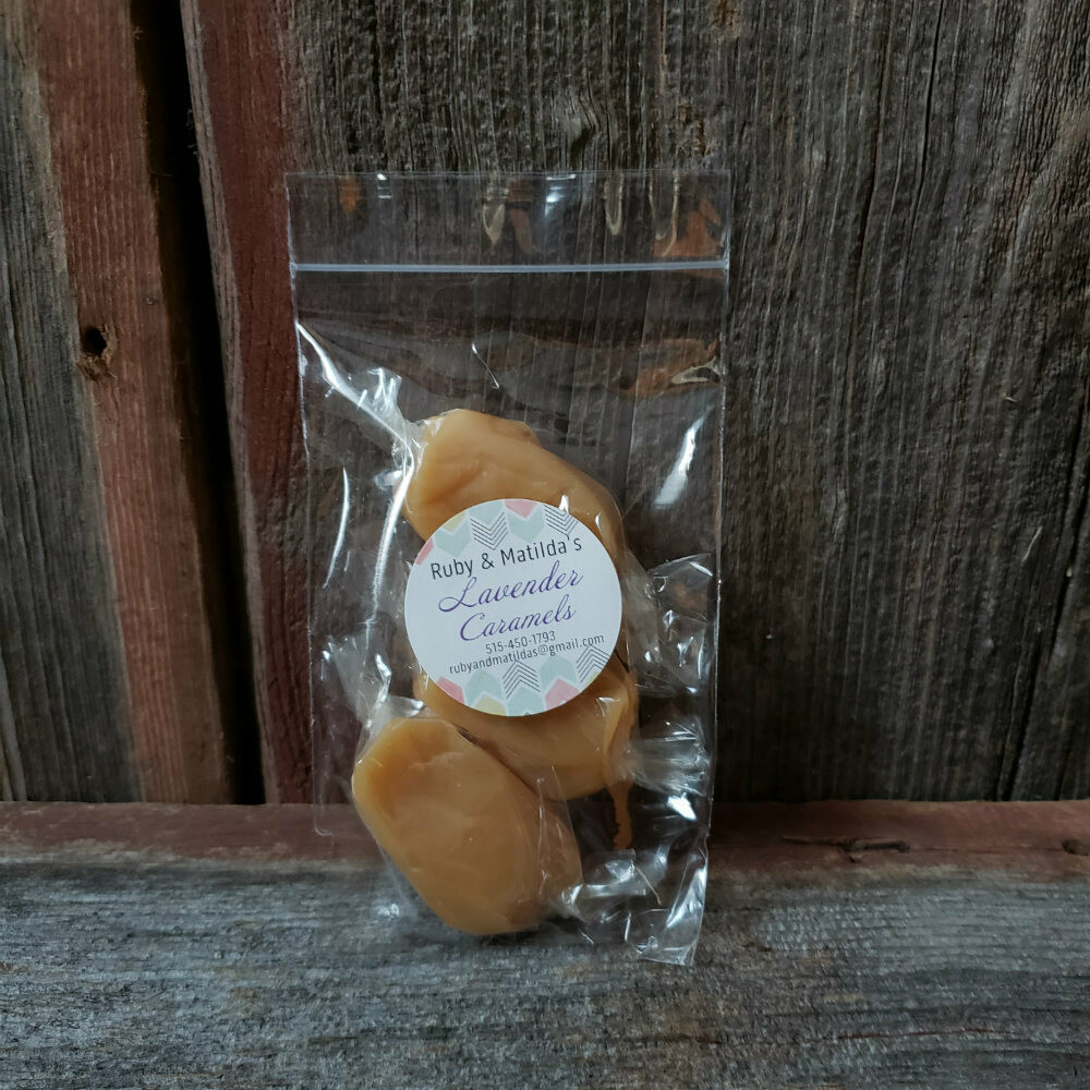 Lavender Infused Caramels